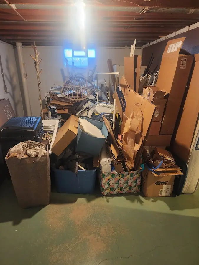 Roll-off dumpster container at job site for Yard Waste Dumpster Rental in Vero Beach South